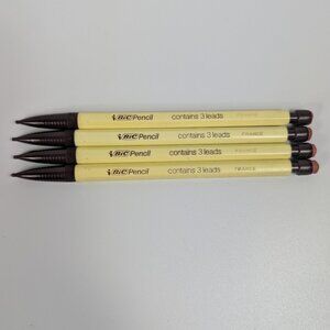 Vintage 1980s BIC 0.7mm Nonrefillable Mechanical Pencils Made in France